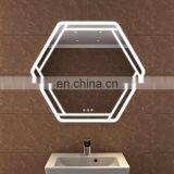 Hot Selling Anti-fog Makeup Bathroom Bronze Glass Mirror With Led Demister thumbnail-6