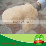 manufacturer directly sheepskin car wash mitt made in China