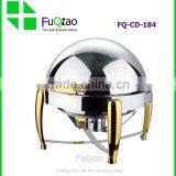 Stainless Steel Cookwares Catering Tray Round Buffet Servers Buffet Chafing Dish thumbnail-5