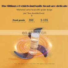 Hot Selling Model 45W 100ML 250ML Rechargeable Portable Food Processor Chopper Mini Garlic Food Chopper thumbnail-4