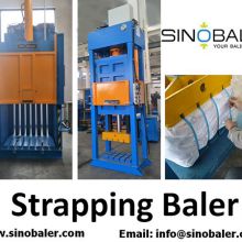 Strapping Baler Machine