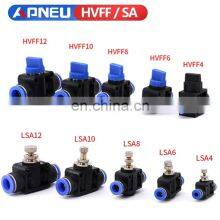SA HVFF Air Fittings Pneumatic Parts Connector Quick Push For Hose Tube Fitting Speed Plastic Switch 4mm 6mm 8mm 10mm 12mm thumbnail-2
