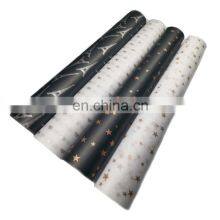 Hot Sale Matte Flower Bouquet Custom Logo Printed Gift Packaging Thin Tissue Wrapping Packaging Paper