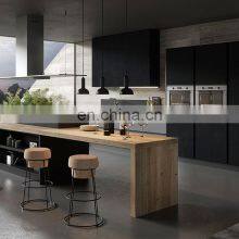 Modern DesignShaker Style Kitchen Cabinet Painting Lacquer Melamine Finish Kitchen Cabinets thumbnail-1