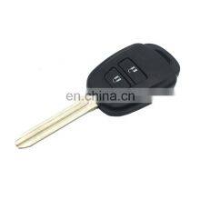 2 Button Remote Control Car Key Shell Fob Case For Toyota Land Cruiser Corolla 2007 thumbnail-2