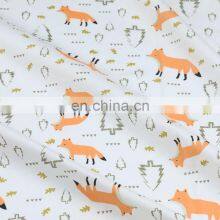 Cartoon Fox Stripe Printed Cotton Children's Bedding Fabric Wholesale thumbnail-4