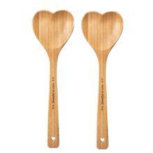 Bamboo Spoon Heart Shape Bambu Spoons Amazon Supplier CHINA TWINKLE BAMBOO thumbnail-1