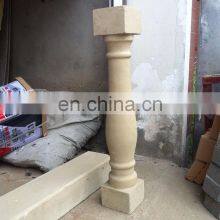 Factory Natural Roman SandStone Pillars Columns For Customized Design Sale thumbnail-3