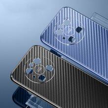 For Huawei P40 Pro Metal Phone Case Mate 30 Carbon Fiber Pattern Nova 9 Se Pro All Inclusive P30 Pro Fall Protector Case thumbnail-1