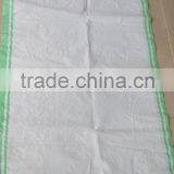 China plastic bags factory,pp bags with green side