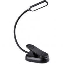 Black Children S Room Lovely Dual Lighting Colors LED Clip Reading Table Book Lamp thumbnail-2