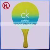 CK Hot Sale OEM Cheap Promotional Carbon Wooden Beach Tennis Racket /beach Paddle Set With Beach Ball Wholesale