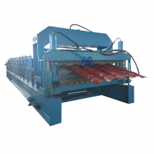 China Supplier Metal Roofing Panel Sheet Roll Forming Machine Profiling Tiles Making Machine for Building Material Machinery