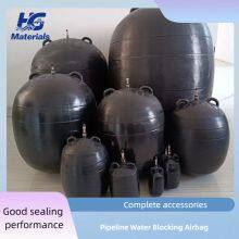 Sewage Pipeline Rubber Inflatable Water Plugging Airbag