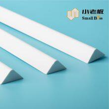 Wholesale Manufacture PVC Foam Triangle Formwork PVC Fillet Edge Profile Plastic Chamfer for Concrete thumbnail-1