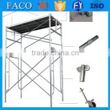 galvanized scaffold ladder gate platform working h frame