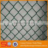 HOT!!!Good Quality Galvanized and Green Pvc Coated Wholesale Chain Link Fence