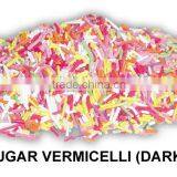 Sugar Vermicelli (Dark) Cake Decoration
