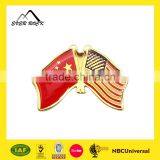 Promotional Gifts Custom Soft Enamel Epoxy Metal American Cross Flag Lapel Pin thumbnail-1