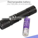 Attractive multi function waterproof rechargeable USB flashlight