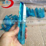 wholesale natural angel aura quartz crystals point,new colorful healing quartz crystal