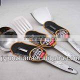 Stainless Slotted Turner With SS Handle With Rose on and Low Price thumbnail-1