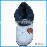 Lovely kids winter clog with warm lining