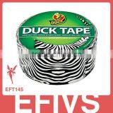 2013 New Arrived Zig-Zag Zebra Duck Tape Insulation Wholeseale