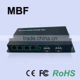 2SFP Slot and 4RJ45 Port SFP Fiber Media Converter