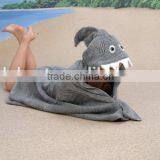 100%cotton Hooded Children Towelling Poncho Beach Towel thumbnail-1