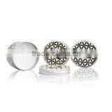 Small Metal Wholesale Candle Tin Box With Lid,metallic Silver Tin Box/custom Metal Box