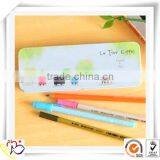 China Supplier Rectangular Metal Pencil Tin Box/personalized Pencil Box/fancy Pencil Box