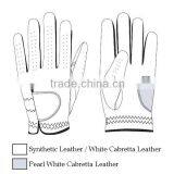 White Cabretta Leather Golf Glove thumbnail-5