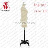 Unique Lady England Standard Fitting Adjustable Female Mannequins thumbnail-3