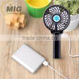 Rechargeable USB Desk Portable Pocket Mini Fan Handheld Travel Blower Air Cooler thumbnail-1