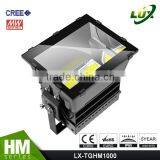 5 Years Warranty, UL Approved #481383, Gymnasium Lights, Meanwell Driver, Copper Heatpipe, 500W LED High Mast Light thumbnail-3