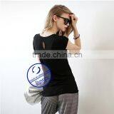 High Quality Women's Tshirt, Modal Cotton Tshirt, O-neck Tshirt thumbnail-3