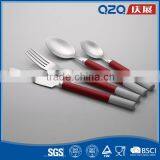 China High Grade Material Custom Novelty Cutlery Set With Plastic Handle thumbnail-3