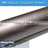 CARLIKE Grey Chrome Metallic Glossy Car Full Body Adhesion Sticker Design thumbnail-3