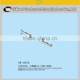 China Fashion Factory Metal Chrome Hook/clothes Hanger Hook for Slotted Channel Clothes Store Display Hook