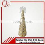 2016 Hot Sell and New Style Glass Angel With LED Light Fortable Decoration