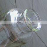 Wide Top Opening Silicone Lid Pyrex Glass Drinking Bottle thumbnail-4