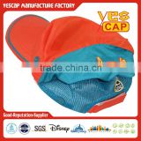 yescap orange cap with hook and loop strap wholesale