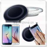 New Round Style QI Wireless Charger Charging Pad for Samsung Galaxy S6 Edge