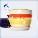 New Design Colorful Ceramic Flower Pot
