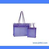 Promotional Colored PVC Shopping Tote thumbnail-1