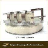 ZY-17315 Hot Sale Wholesale Leather Belt Strap,zip Belt Leather