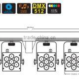 2015 Hot Sale Product in Europe 80W 28*Tri-3W RGB Laser Light Show Equipment for Sale Light for Disco thumbnail-3