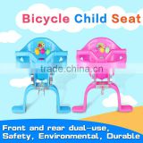 Child seat for bicycle safety comfortable bicycle child seat