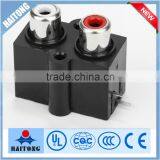 250V Hot Selling 2pin 2 Holes Electrical AV Plug Socket thumbnail-1